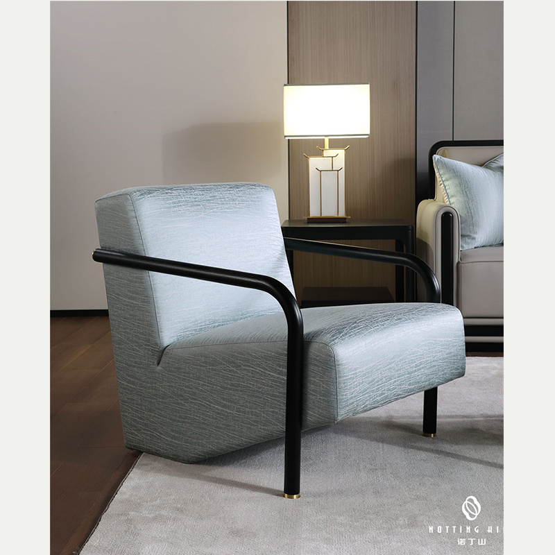 Solid Wood Frame Sofa Set