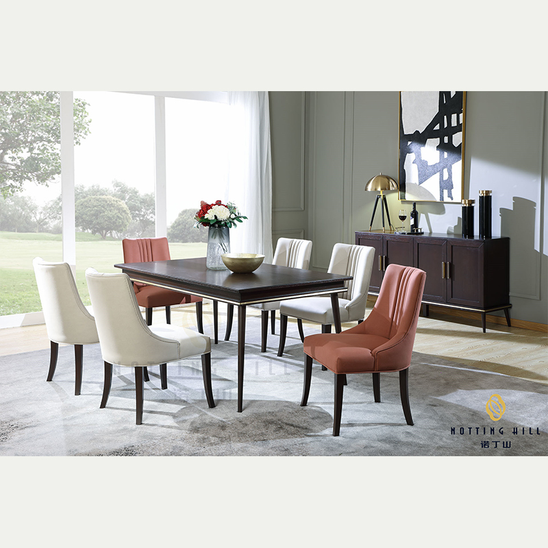 6 - Person Solid Wood Dining Set