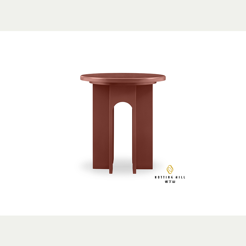 Antique Red Side Table