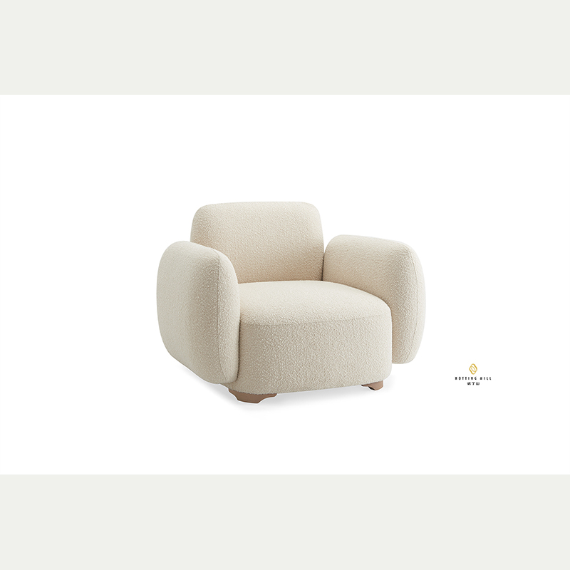 Little Fatty Armchair - Cozy Curved Accent Seating