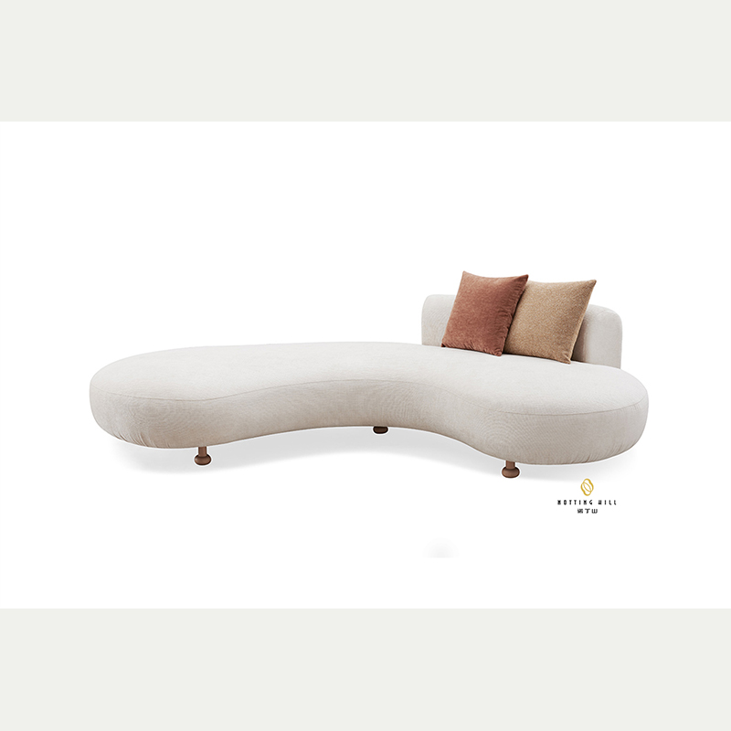 Modern Luxury Four-seat Curved Sofa