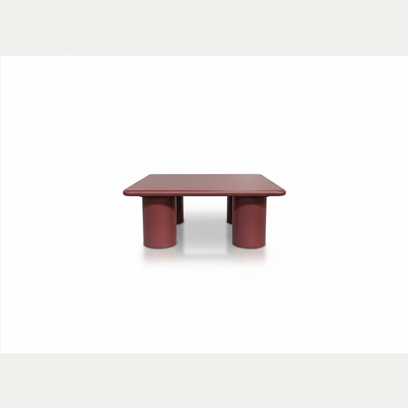 Notting Hill Wabi-Sabi Terracotta Micro-Cement Coffee Table