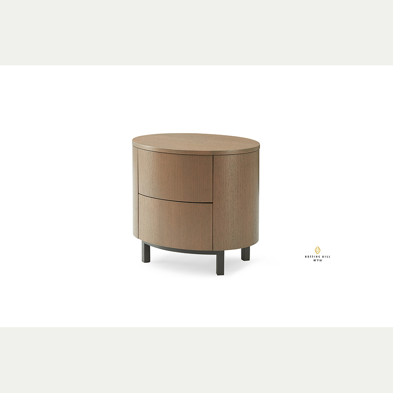 Stunning Oval Nightstand