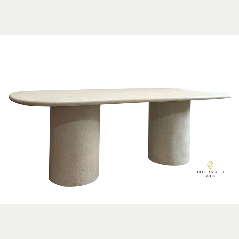 Modern Minimalist Oval Dining Table – Notting Hill Collection