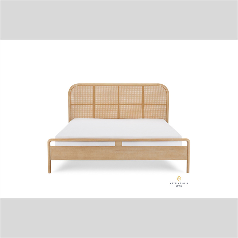 Romantic City High Back Double Bed
