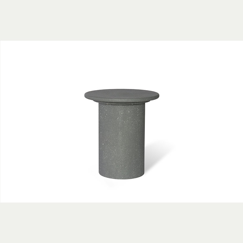Notting Hill Wabi-Sabi Round Micro-Cement Side Table